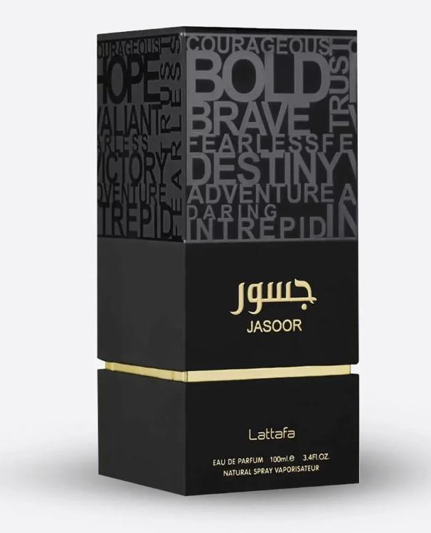 Lattafa Jasoor Eau De Parfum Spray for Men, 3.4 Ounce    100 ml   |  2024 Best Fragrance  Gift| Long Lasting Cologne