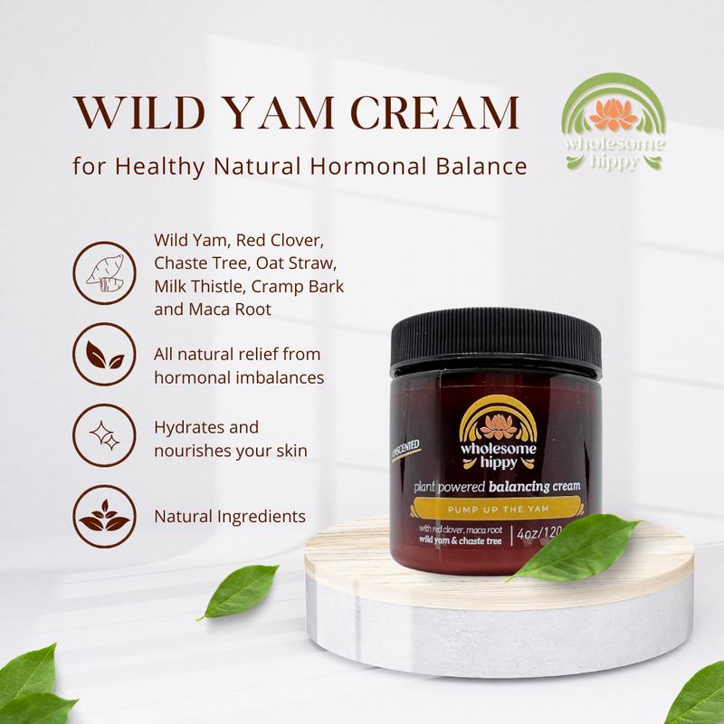 Pump Up The Yam - Wild Yam Cream | yam cream 4oz