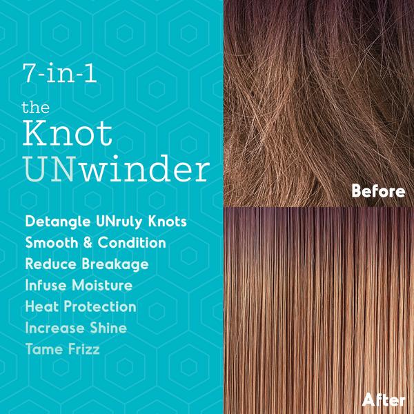 UNbrush Knot UNwinder Detangling Spray for Hair (4 oz)