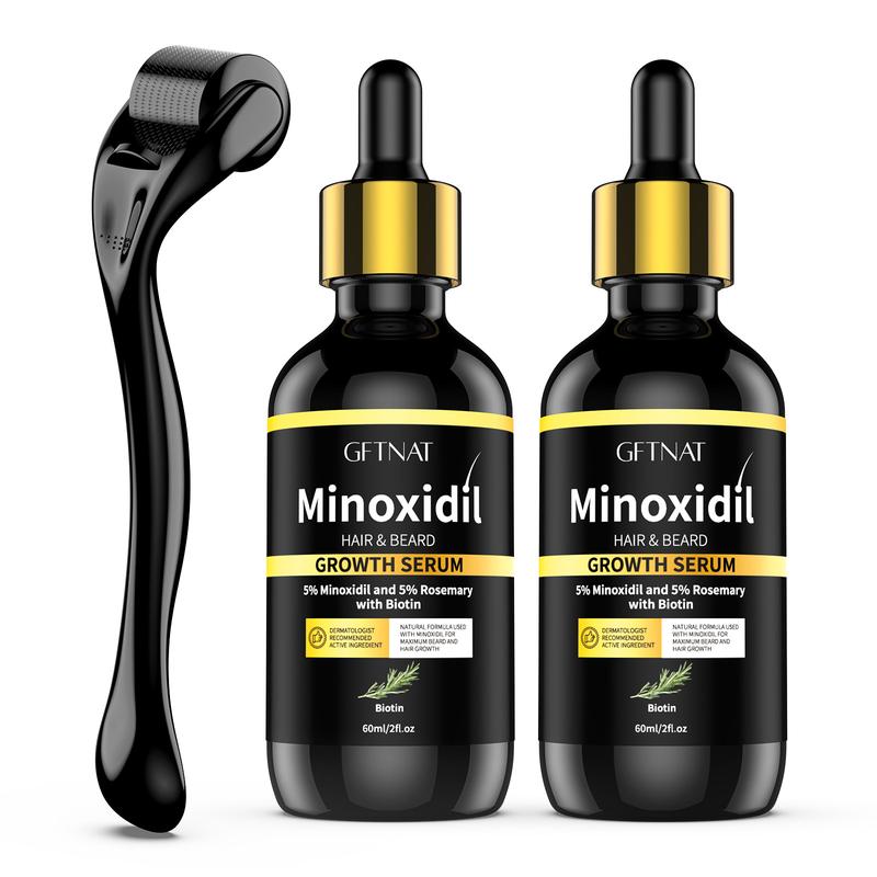 GFTNAT 5% Minoxidil Oil for Hair & Beard-60ml, Hair Care