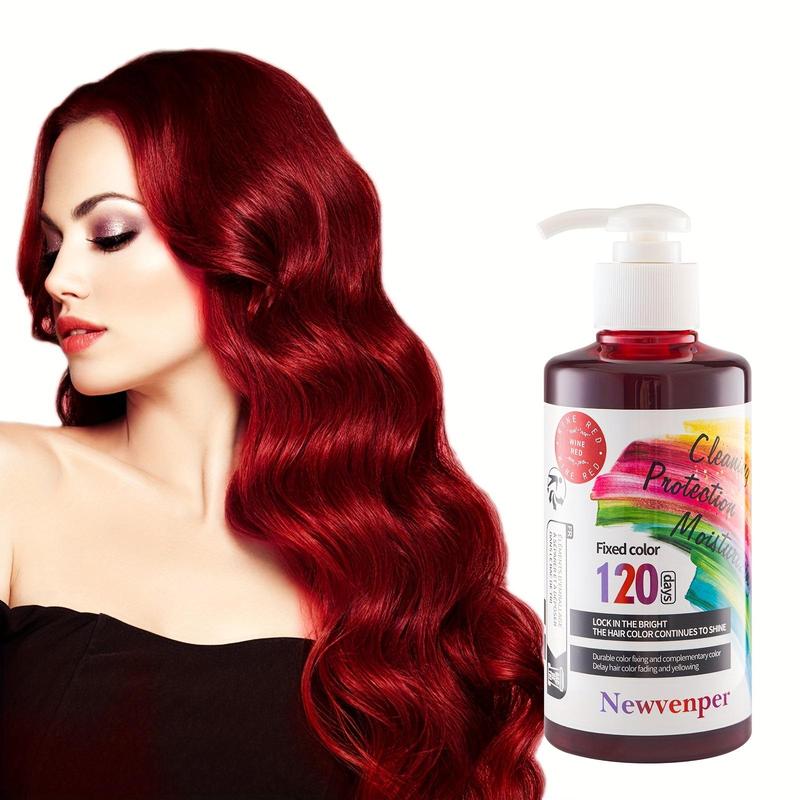 Color Fixing Shampoo, Durable Hair Dye Care and Complementary Color, Gentle Clean, Moisturizing and Nourishing, Smooths & Shines Hair Color Protecting Shampoo