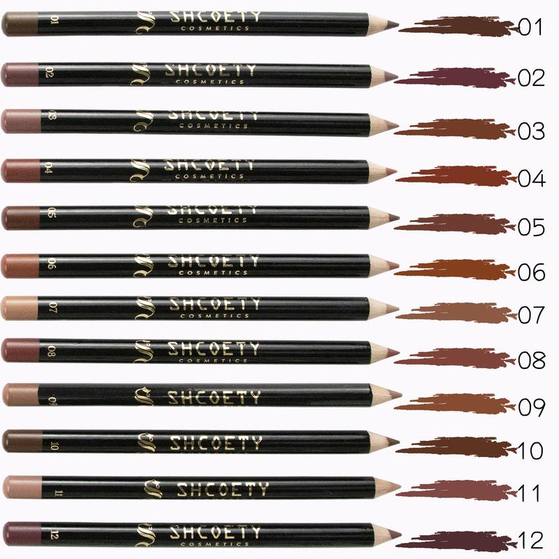 Matte Lip Liner Set,12pcs set Long LastingLip Liner Pencil, Easy Coloring Lipstick Penfor All Occasions Lip Makeup, Girls andWomen Makeup Accessories