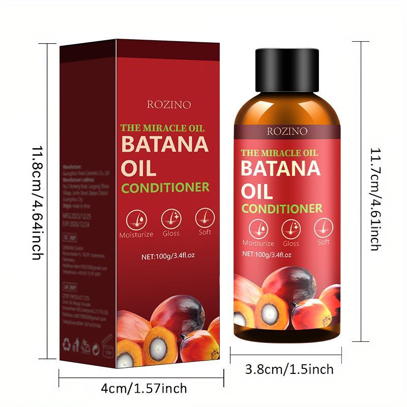 Natural Batana Oil Hair Conditioner, Moisturizing & Styling Hair Care Cream, Rough Hair Smoothing Conditioner, Comfort Scalp Haircare Product