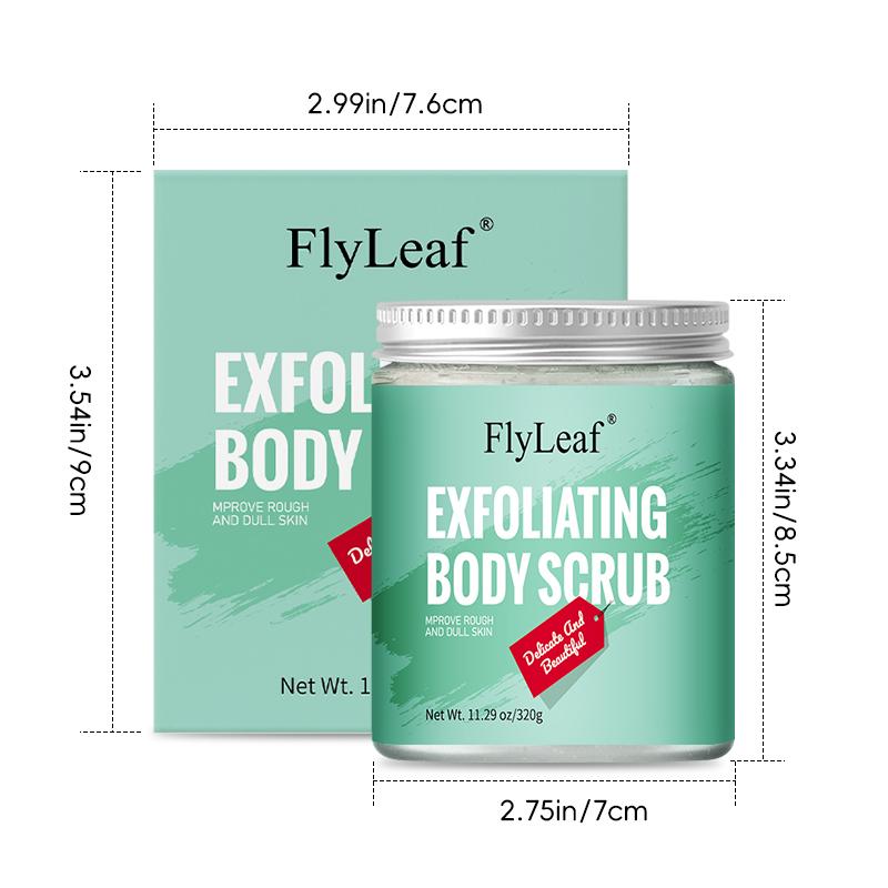 Exfoliating Body Scrub 320g Moisturizes the skin, deeply cleans dirt and old cuticles, improves skin softness and relaxation, and makes the skin smooth, delicate and beautiful