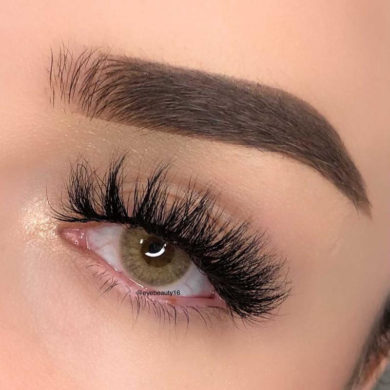 color makeup false eyelash extension for dramatic   natural look - cosmetic eyelashes