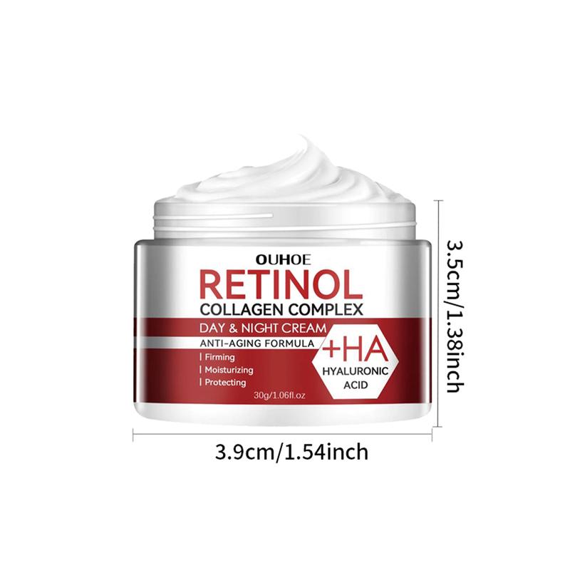 30g Retinol Collagen Moisturizing & Firming Face Cream, Deep Hydration and Gentle, for Women and Men