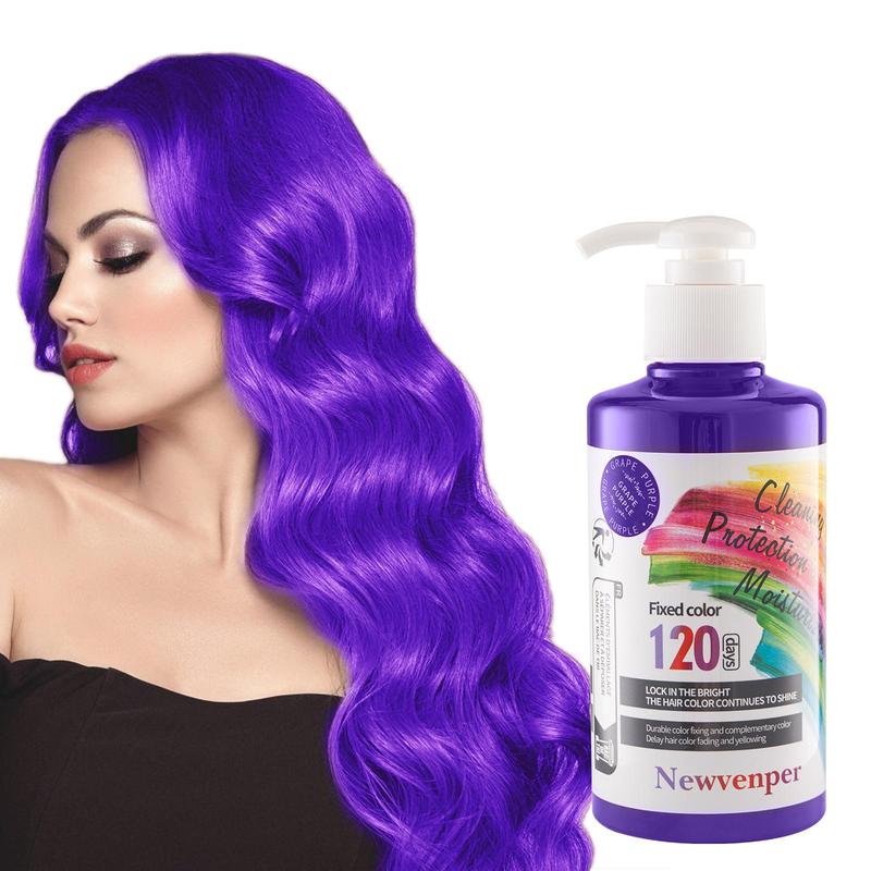 Color Fixing Shampoo, Durable Hair Dye Care and Complementary Color, Gentle Clean, Moisturizing and Nourishing, Smooths & Shines Hair Color Protecting Shampoo