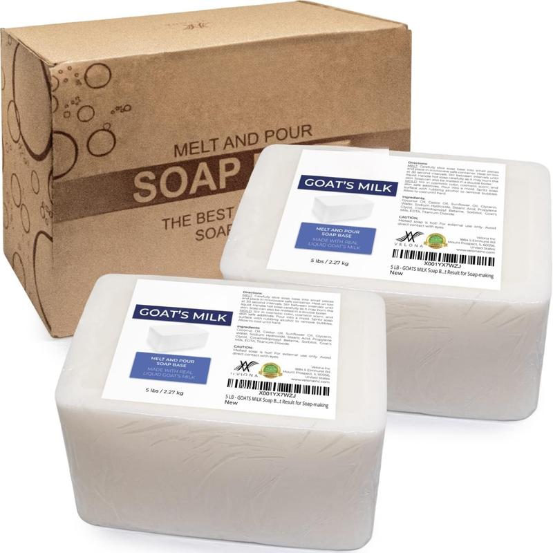 10 LB - Goats Milk Soap Base SLS SLES Free | Melt and Pour |  Bars for  Result for Soap-Making