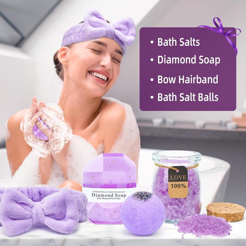 Birthday Gifts for Women  Relaxing Self Care Gifts Set for Women  Spa Gifts Basket Care Package for Female Her Sister Mom Wife Friend Body Care Bright