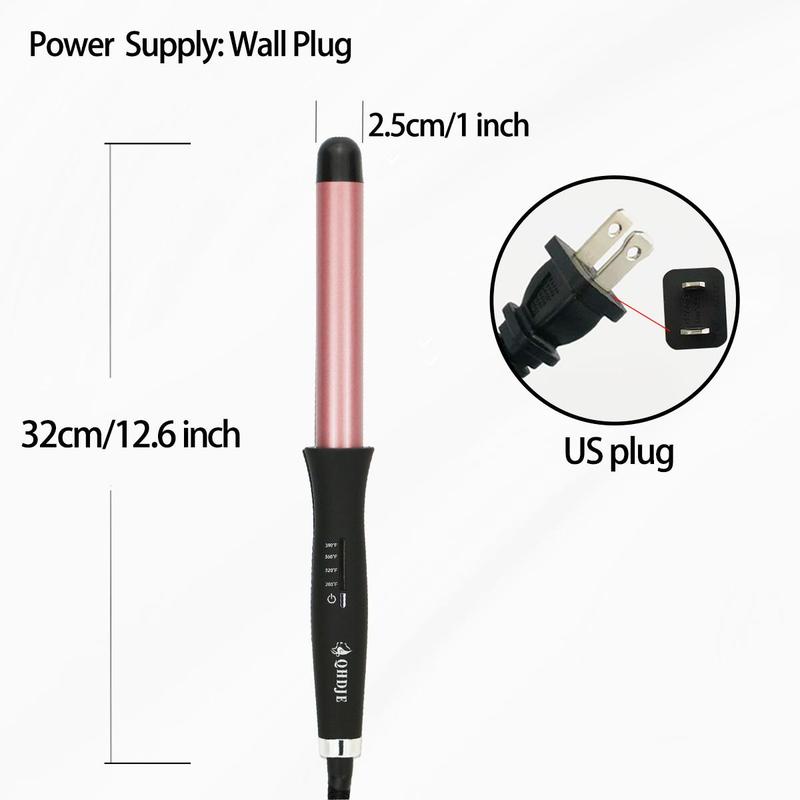 Comfort Hair Curler Gift, Multifunctional Automatic Curling Wand, Heating Hair Curling Iron, Portable Heated Hair Styling Tool for Home, Salon, Barbershop