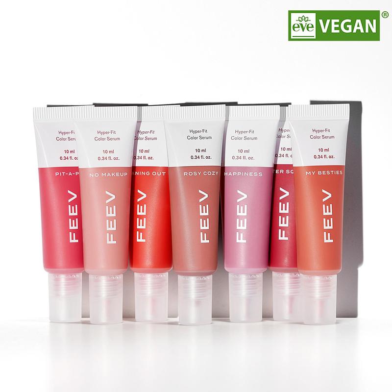 FEEV Hyper-Fit Color Serum 10ml | Liquid Serum Blush | Vegan | Glowy Makeup Cosmetic