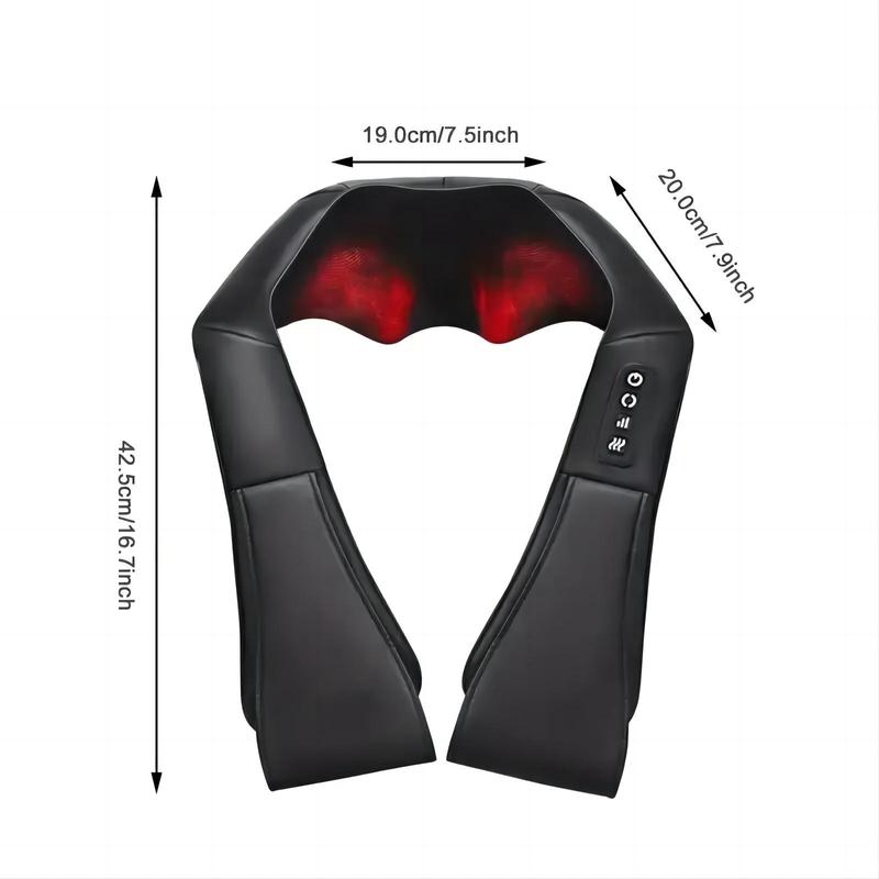 Portable Neck Massager, 3D Deep Tissue Neck Massage Pillow, Personal Body Care Massage Tool for Home, Office and Car