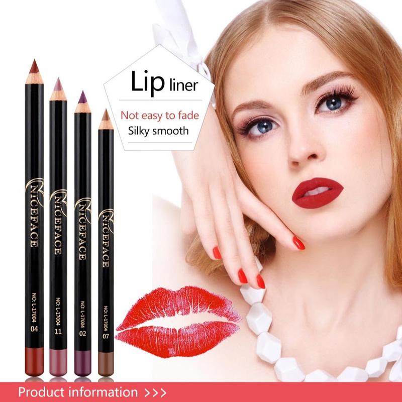 Spring Lip Liner Set, Long Lasting Lip Liner Pencil, High Pigmented Creamy Lip Liner Set, Matte Velvet Lip Liner Pencil, Smooth Non-marking Lipstick Pen Lip Makeup