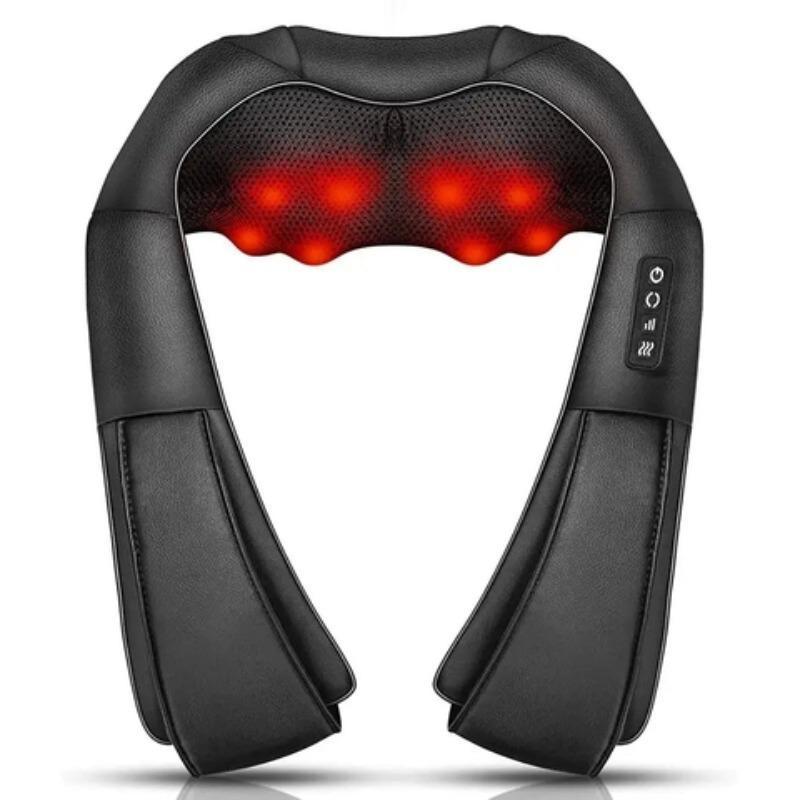 Portable Neck Massager, 3D Deep Tissue Neck Massage Pillow, Personal Body Care Massage Tool for Home, Office and Car