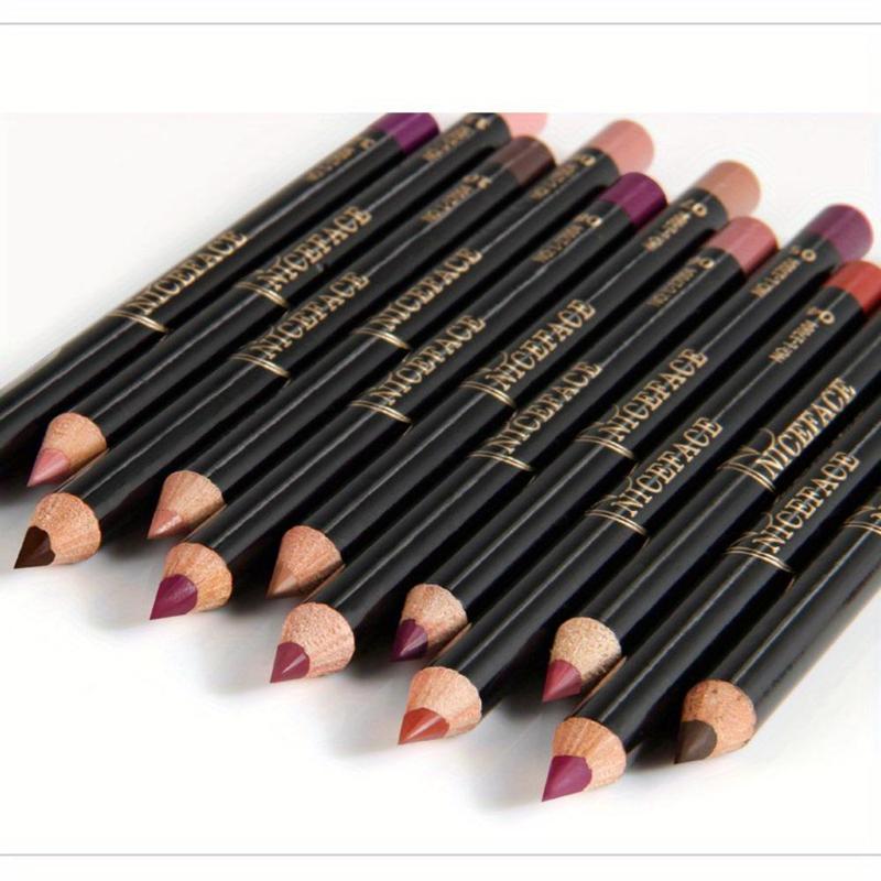 Spring Lip Liner Set, Long Lasting Lip Liner Pencil, High Pigmented Creamy Lip Liner Set, Matte Velvet Lip Liner Pencil, Smooth Non-marking Lipstick Pen Lip Makeup