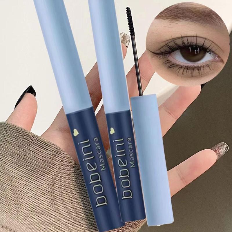 Long Lasting Waterproof Mascara, 1 Count Natural Curl Eyelashes Mascara, Professional Eye Enhancement Makeup Products