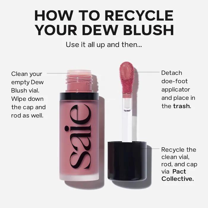 Dewy Finish Liquid Blush - Buildable & Blendable for a Flawless Look - Cosmetic, Makeup