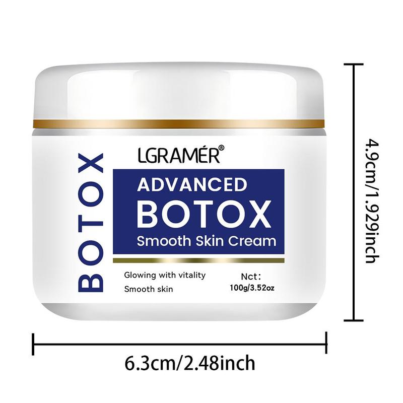 Advanced Botox Smooth Skin Cream, Moisturizing Facial Cream, Hydrating Refreshing Facial Moisturizer, Face Lotion for Women & Men, Christmas Gift