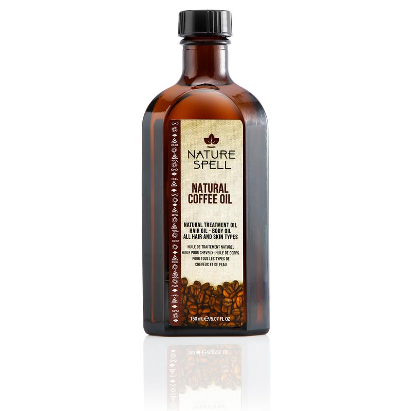 Nature Spell Coffee Oil for Hair & Skin 5.07 Fl Oz