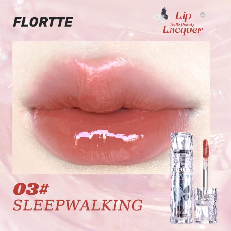 FLORTTE Butterfly Hello Beauty Lip Lacquer