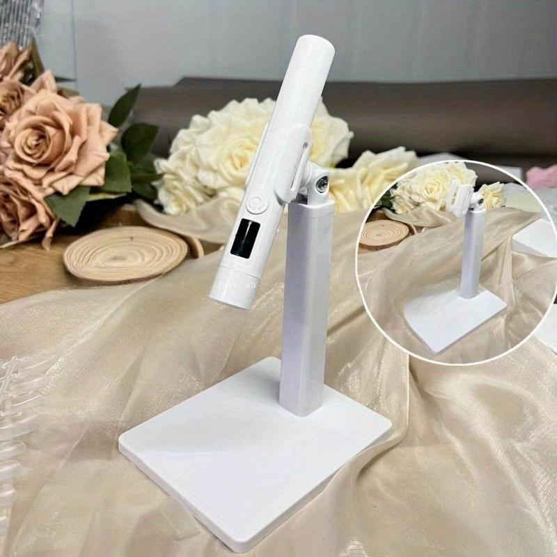 Portable Handheld Nail Art Lamp Bracket, 360 Degree Rotation Manicure Baking Lamp Holder, Nail Patch Phototherapy Lamp Holder for Home and Manicure Salon Use, Christmas Gift