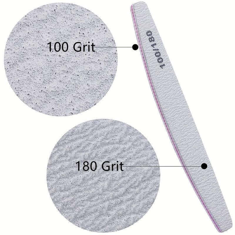 Double-sided Nail File, 25pcs Nail Polishing Strip, Professional Manicure Tool for Beauty Salon