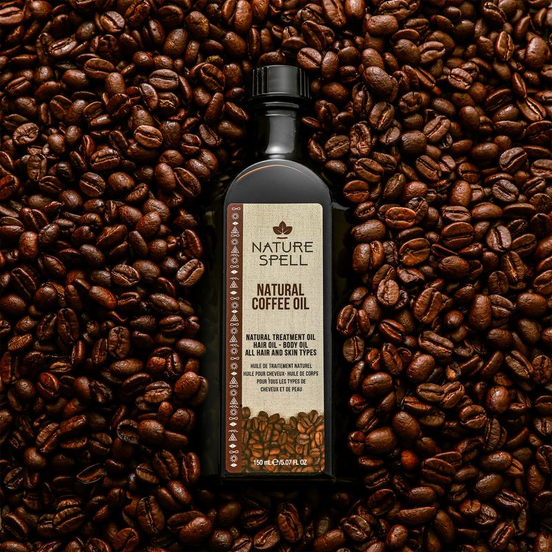 Nature Spell Coffee Oil for Hair & Skin 5.07 Fl Oz