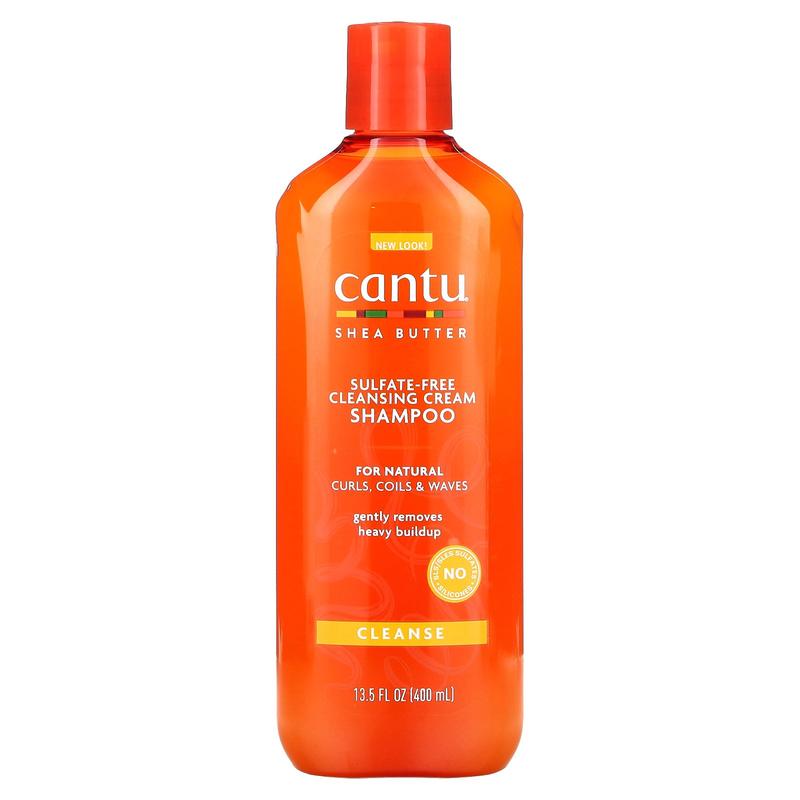 Cantu Shea Butter, Cleansing Cream Shampoo, For Natural Curls, Coils & Waves, 13.5 fl oz (400 ml)