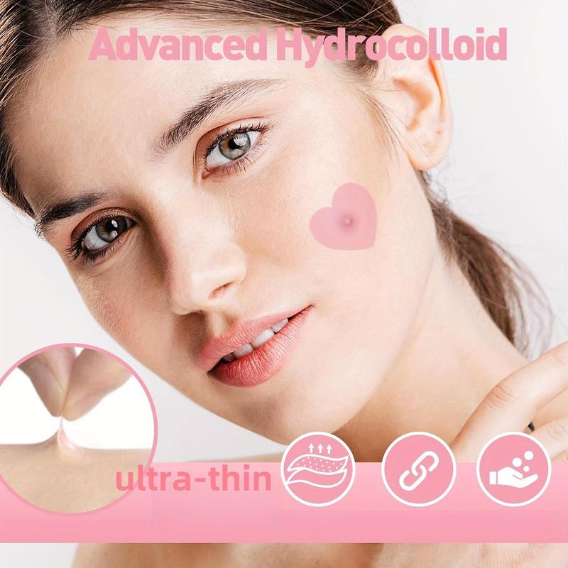 Star & Heart Shaped Hydrocolloid Acne Patches, 432pcs set Gentle Skin Care Patches, Professional Skin Care Products for Women & Men