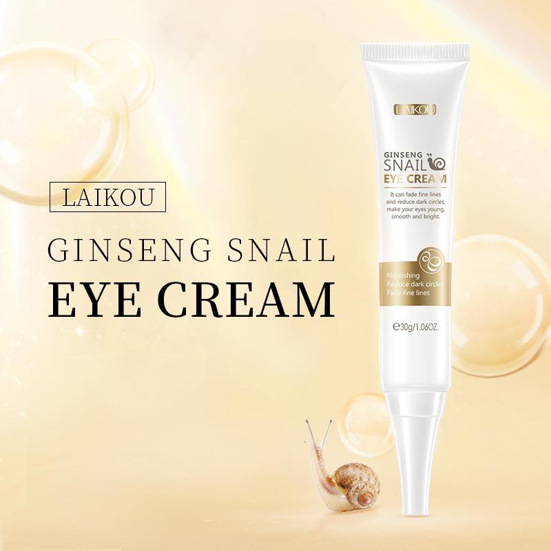 30g Snail Eye Cream, Moisturizing Eye Serum Cream, Comfort Hydrating Eye Moisturizer, Fade Fine Lines Eye Skin Care Cream