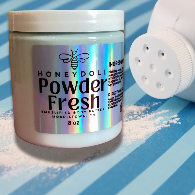 Powder Fresh Emulsified Body Butter  - Moisturizing