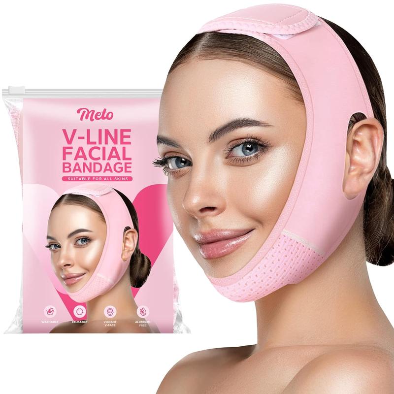 BG Reusable Face Strap, V Line Mask, Double Chin Reducer, Chin Up Patch, Chin Strap, V Shaped Belt, V Shaped Face Mask for Sagging