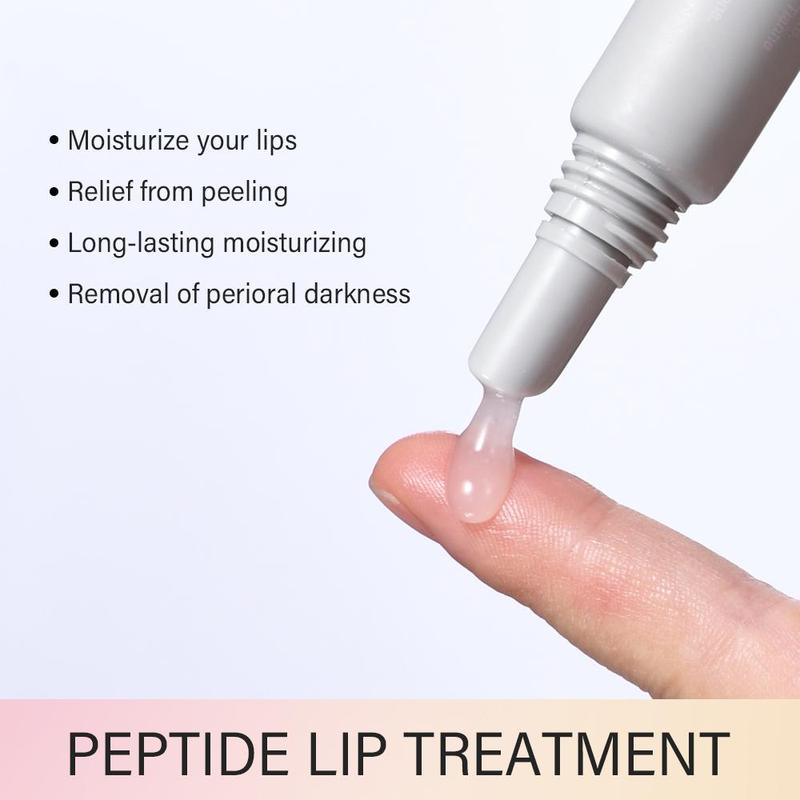 Comfort Peptide Lip Treatment, Long-lasting Hydrating Lip Care Gel, Multifunctional Lip Skincare Product for Daily Use