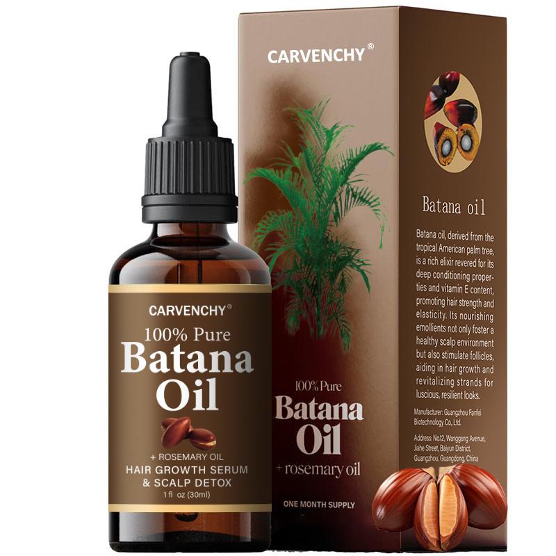 Batana Oil - 100% Pure & Natural from Honduras for Hair Growth, Eliminates Split Ends, Enhances Radiance & Nourishment for All Hair Types, 30ML