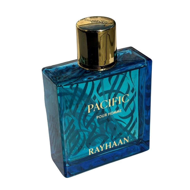 Rayhaan Pacific for Men Eau de Parfum Spray, 3.4 Ounce