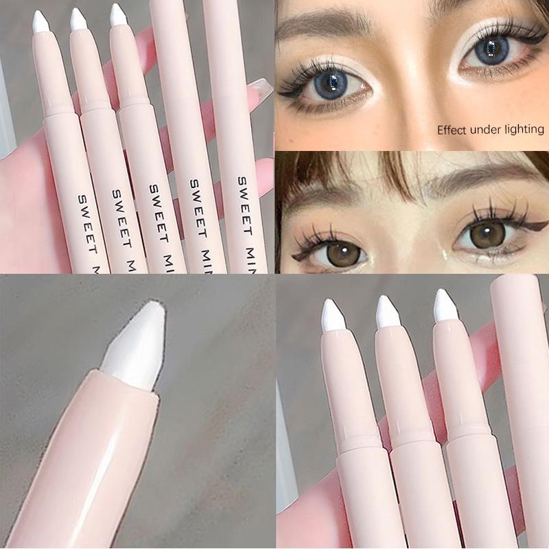 Silkworm Eye Stick, Summer Gifts, Eye Silkworm Under Eye Highlighter Makeup Stick, Eyeliner Eye Enhancing, Lying Silkworm Pencil Highlight & Contouring Stick