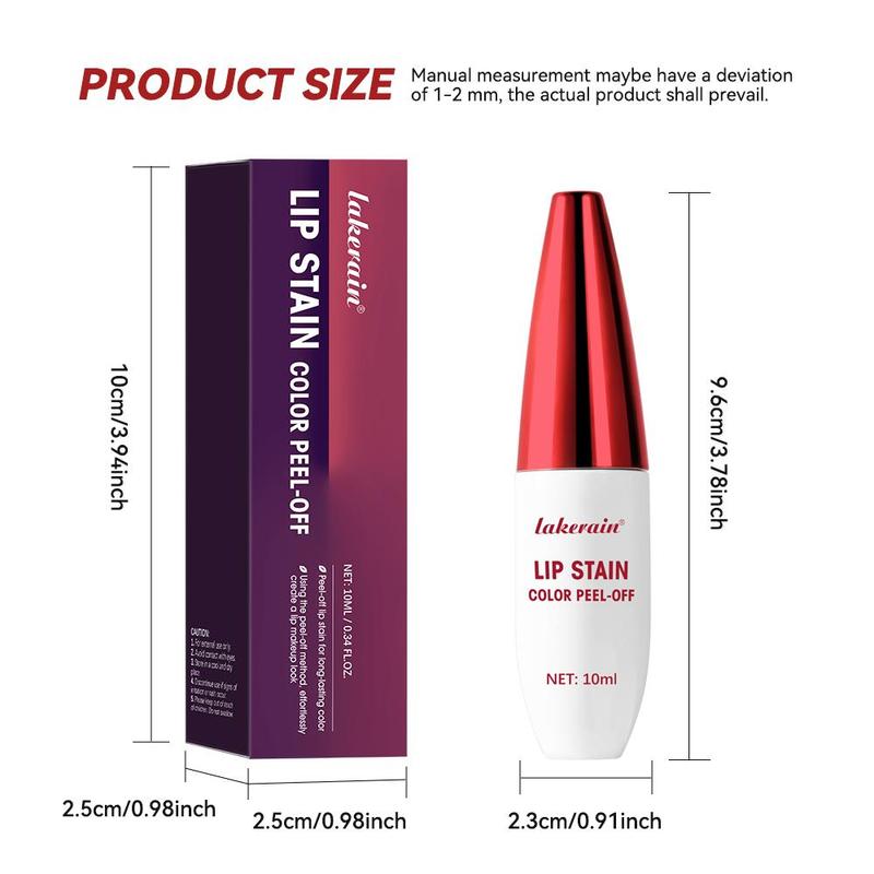 Long Lasting Lip Gloss, 3 Counts set Waterproof Non-stick Cup Lip Glaze, Moisturizing Lip Gloss, Glossy Lip Glaze Stick, Plumping Lip Oil Lip Stick for Girls & Women