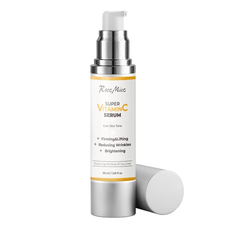 50ML Vitamin C Serum, Moisturizing & Brightening Facial Essence, Hydrating Facial Serum, Face Lotion for Women & Men