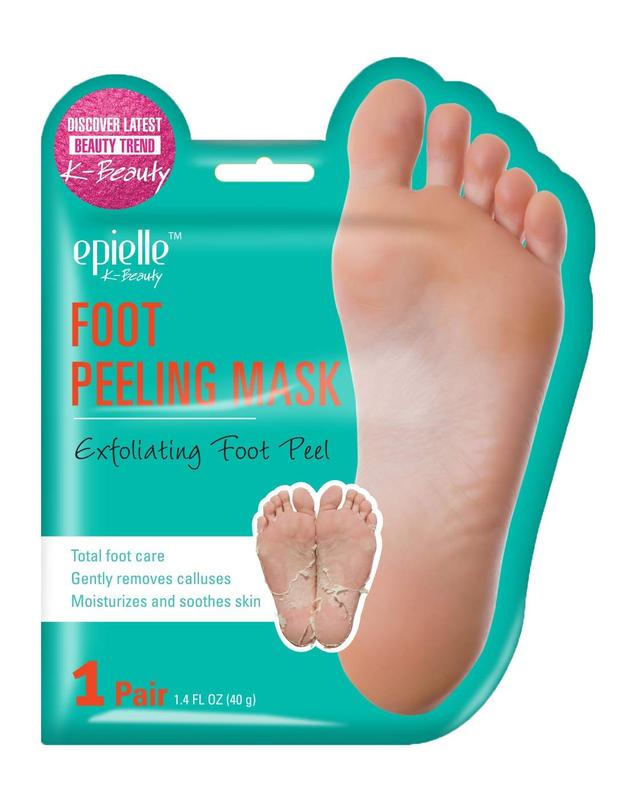 Foot Peeling Mask 2 Pack | For Cracked Heels, Dead Skin & Calluses Peeling Callus Remover