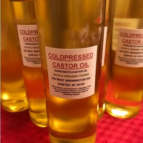 Cold-Pressed Castor Oil 8oz