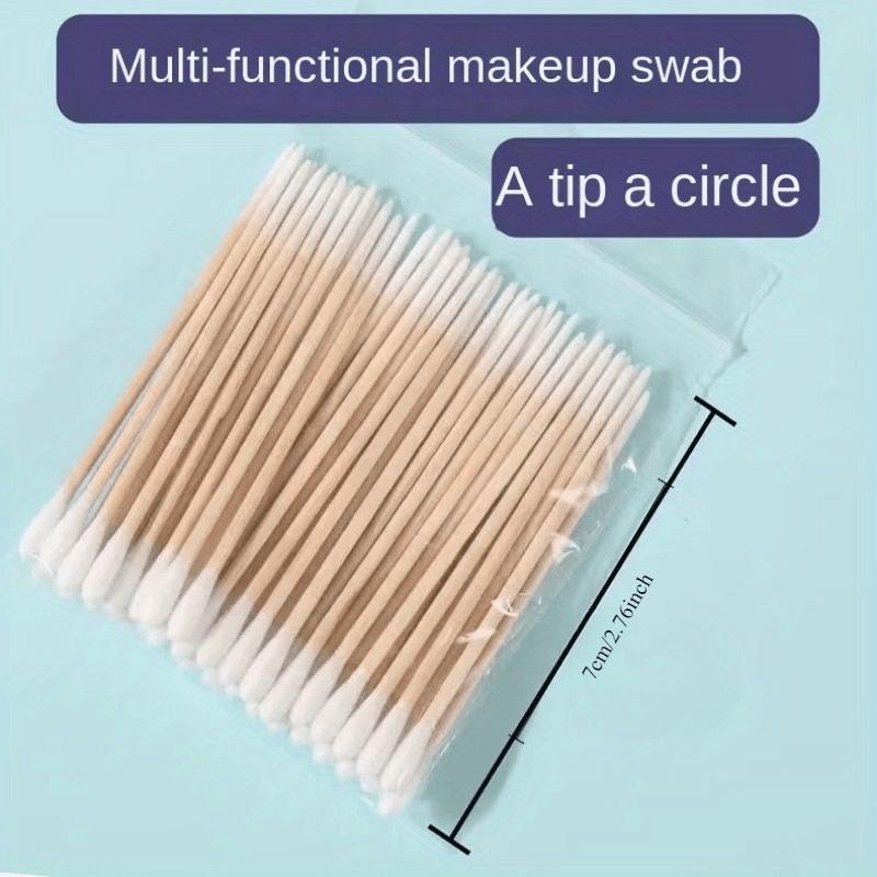 Disposable Dual Ended Microbrush Applicators, 100 300 500 1000pcs Multifunctional Makeup Swab, Disposable Makeup Tool for Eyebrow, Nail, Tattoo Cleaning