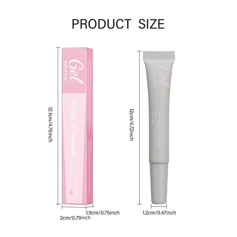 Comfort Peptide Lip Treatment, Long-lasting Hydrating Lip Care Gel, Multifunctional Lip Skincare Product for Daily Use