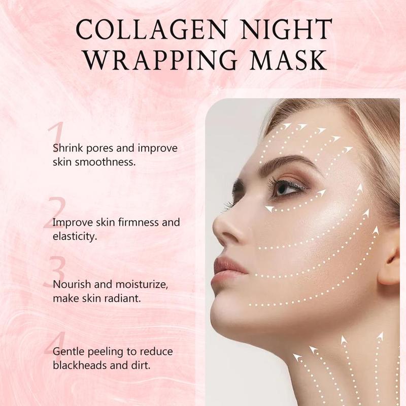 [KOEC Official Shop] Collagen NightWrapping Mask : SLEEP, SHED, AND GLOW! Skincare Cream Peel Peeling Comfort Skin Repair