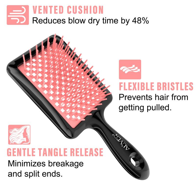 Hollow out Hair Brush, Scalp Massage Comb, Hair Detangling & Styling Tool for Women & Men, Household Hair Care Products