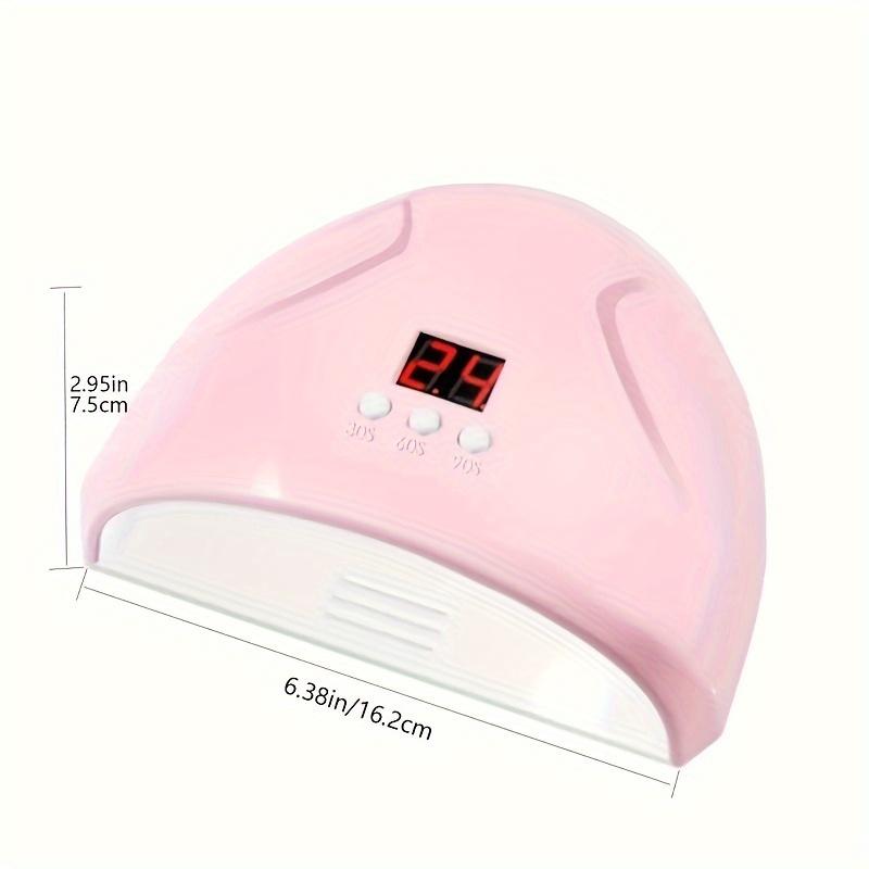 36W High-Speed LED UV Nail Lamp - Quick Drying, Auto Sensor, Timers, and USB Powered for Home Salon or Personal Nail Care - Safe, Energy Efficient, and Portable