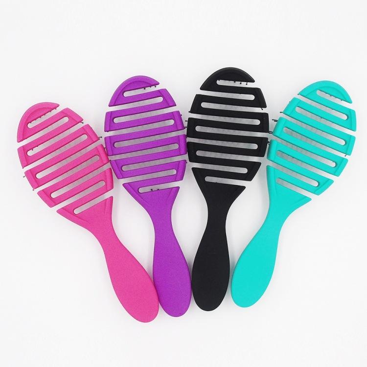 2024 Christmas Ventilated design and ultra-soft bristles for safe blow drying, ergonomically designed handle for easy detangling of knots and unmanageable hair Brush Haircare