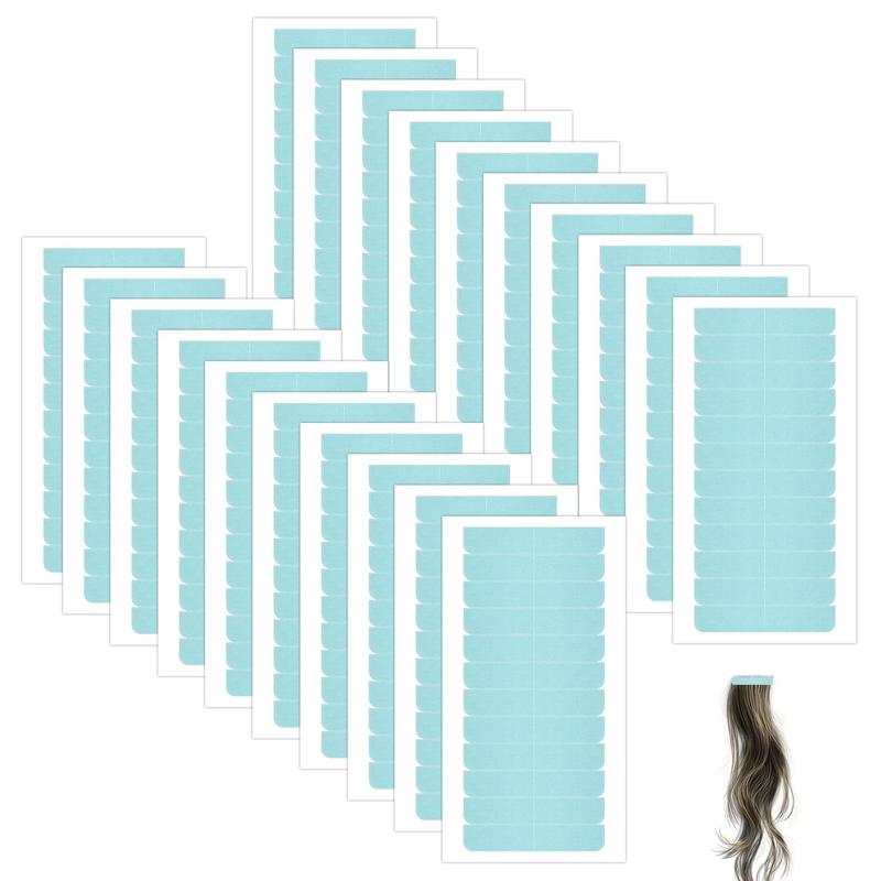 240 count Hair Extension Tape Tool, Invisible Double Sided Replacement Wig Tape, Breathable Comfortable  Adhesive Hair Tape Tab, Hair-Styling  Wig Adhesive Accessories for Girl Women