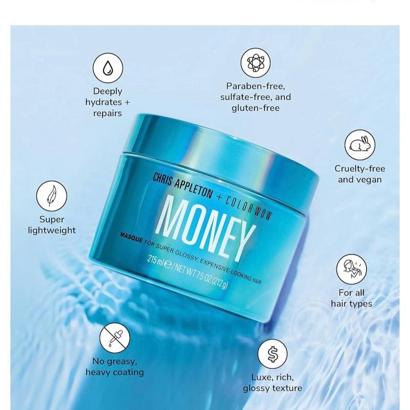 Wow money mask for glossy hair