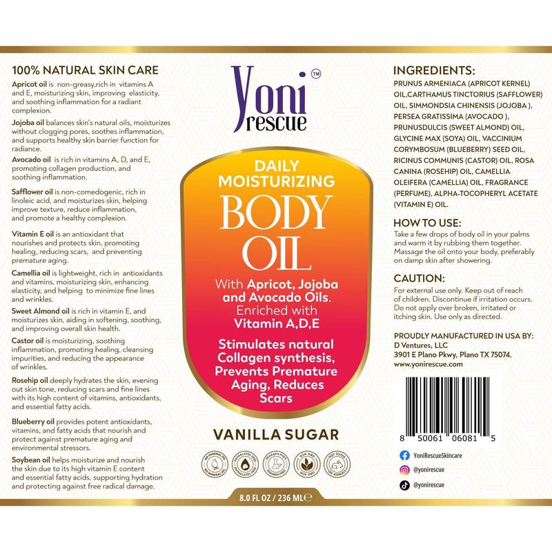 Vanilla Sugar - Body Oil