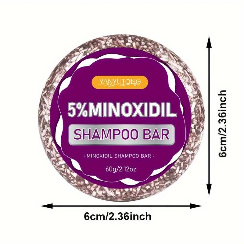 Minoxidil Hair Shampoo Soap, 2 Counts set Deep Cleansing Hair Strengthening Shampoo Bar, Hair Care & Styling Product for Women & Men